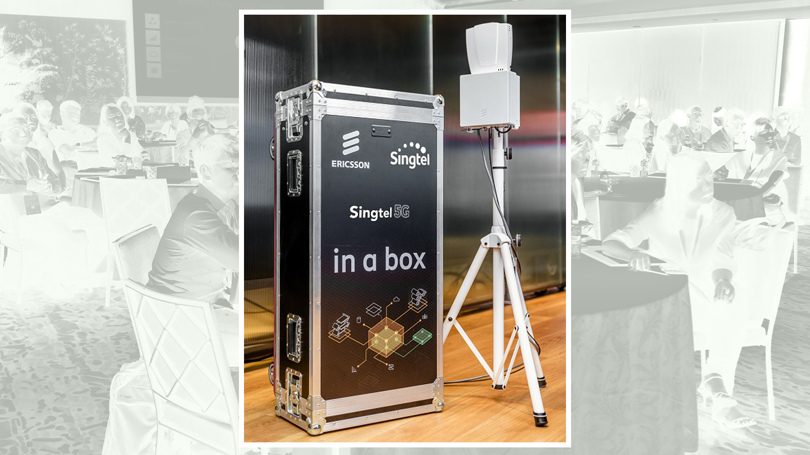 Singtel 5G in a box.
