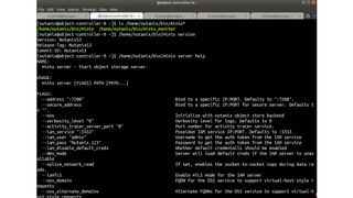 Screenshot of the terminal used by MinIO to determine the open source license violation