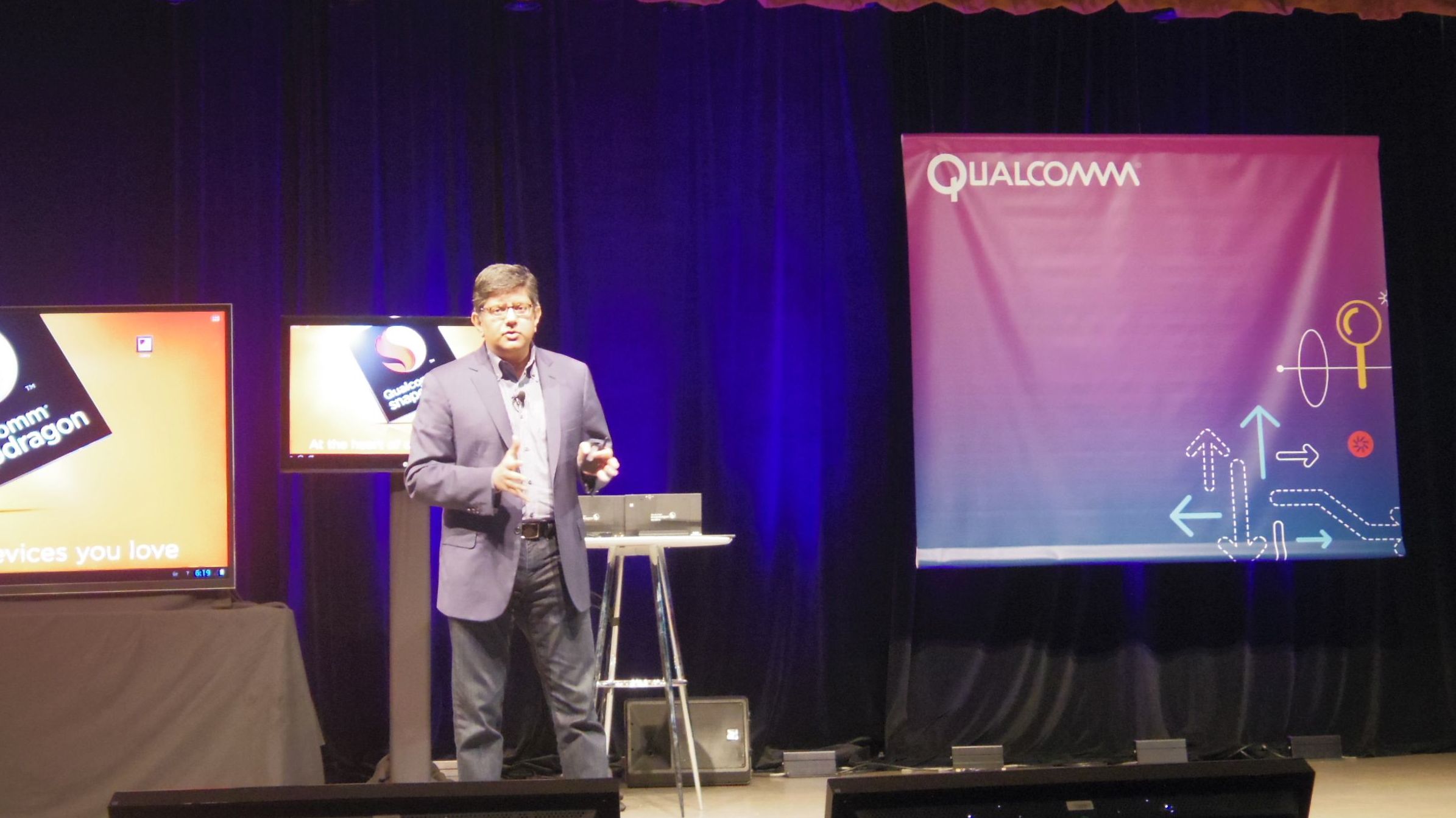 Qualcomm CMO Anand Chandrasekher at the &#039;What&#039;s Next in Mobile&#039; conference