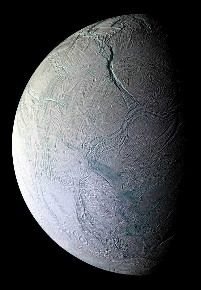 Icy Saturn Moon Burps Up Heat and Ice