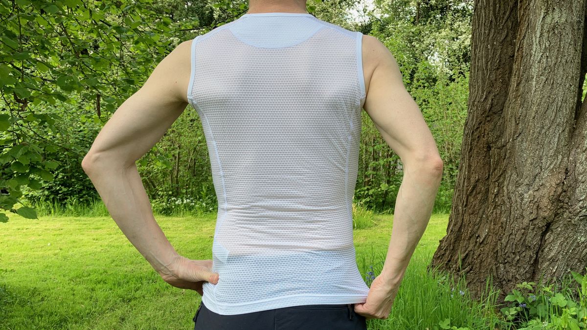 dhb Lightweight Mesh Sleeveless Base Layer review a pleasing allrounder Bike Perfect