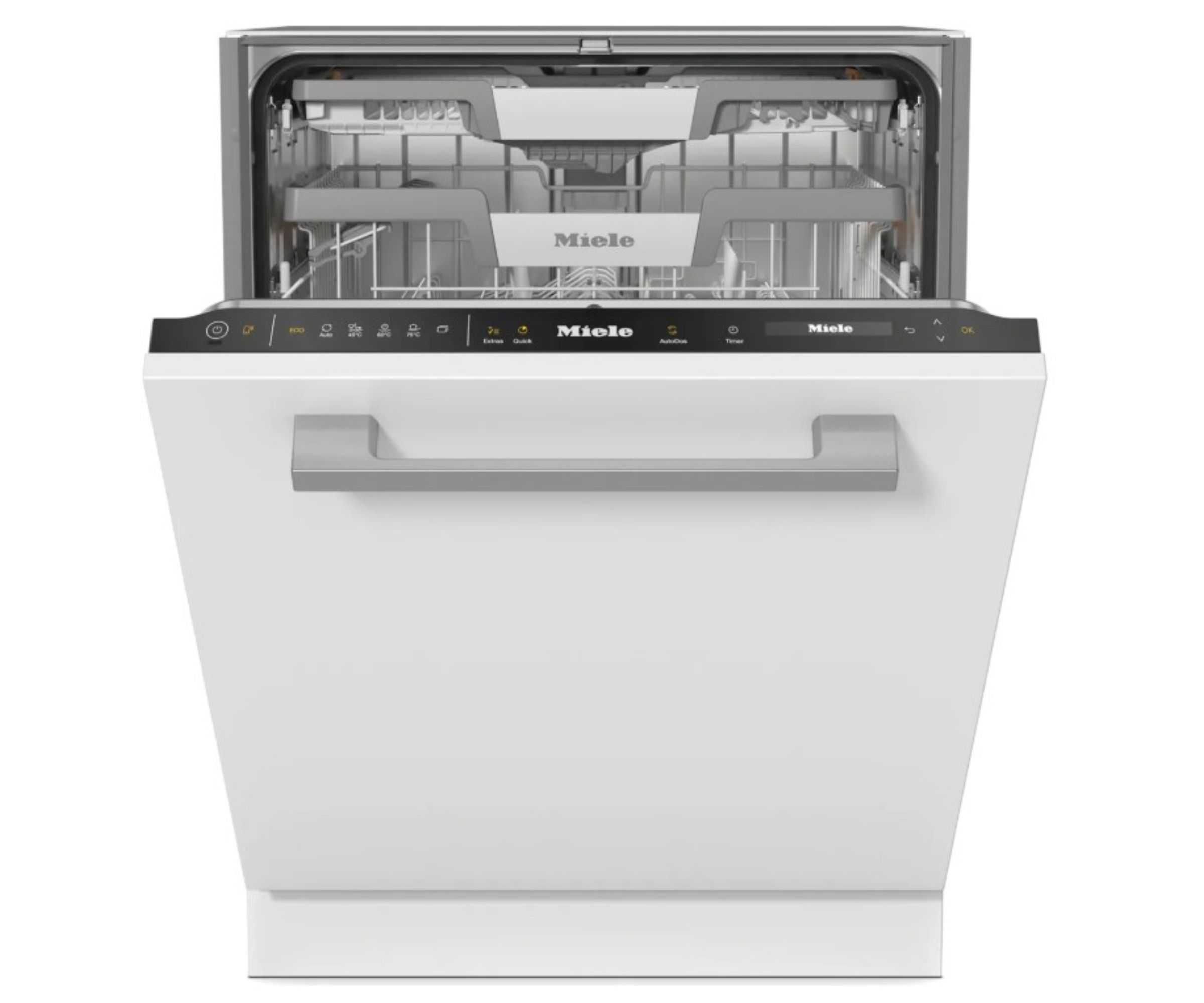 Miele G 7650 SCVi AutoDos Obsidian Black large product cut out on white background