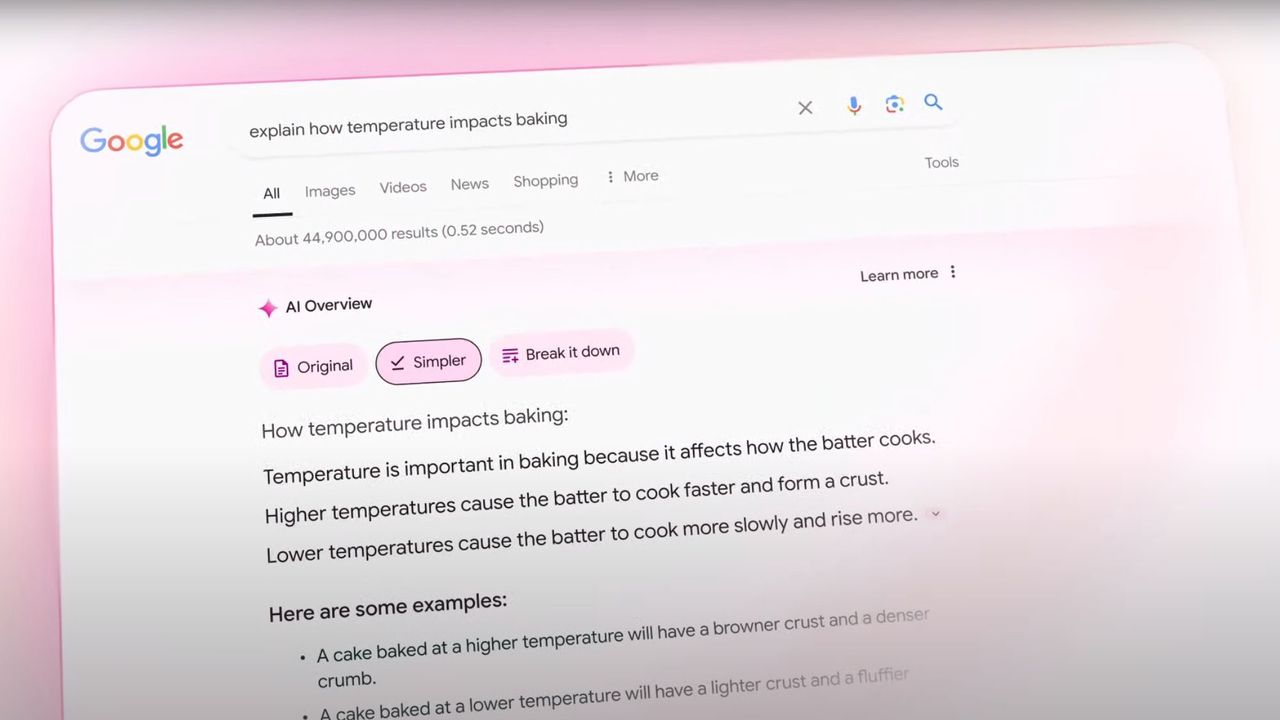 gemini search explaining a concept