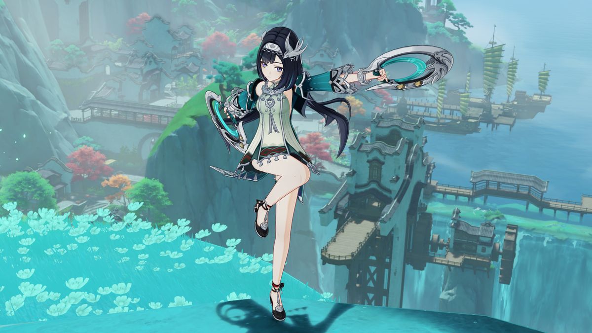 Lan Yan in Genshin Impact.