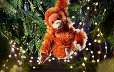 iceland orangutan toy, rang-tan cuddly toy for christmas