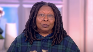 whoopi goldberg on the view in january 2023