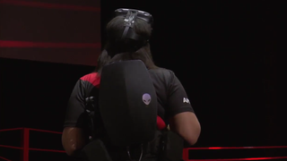 Alienware's VR backpack sports an AMD RX 480 GPU.