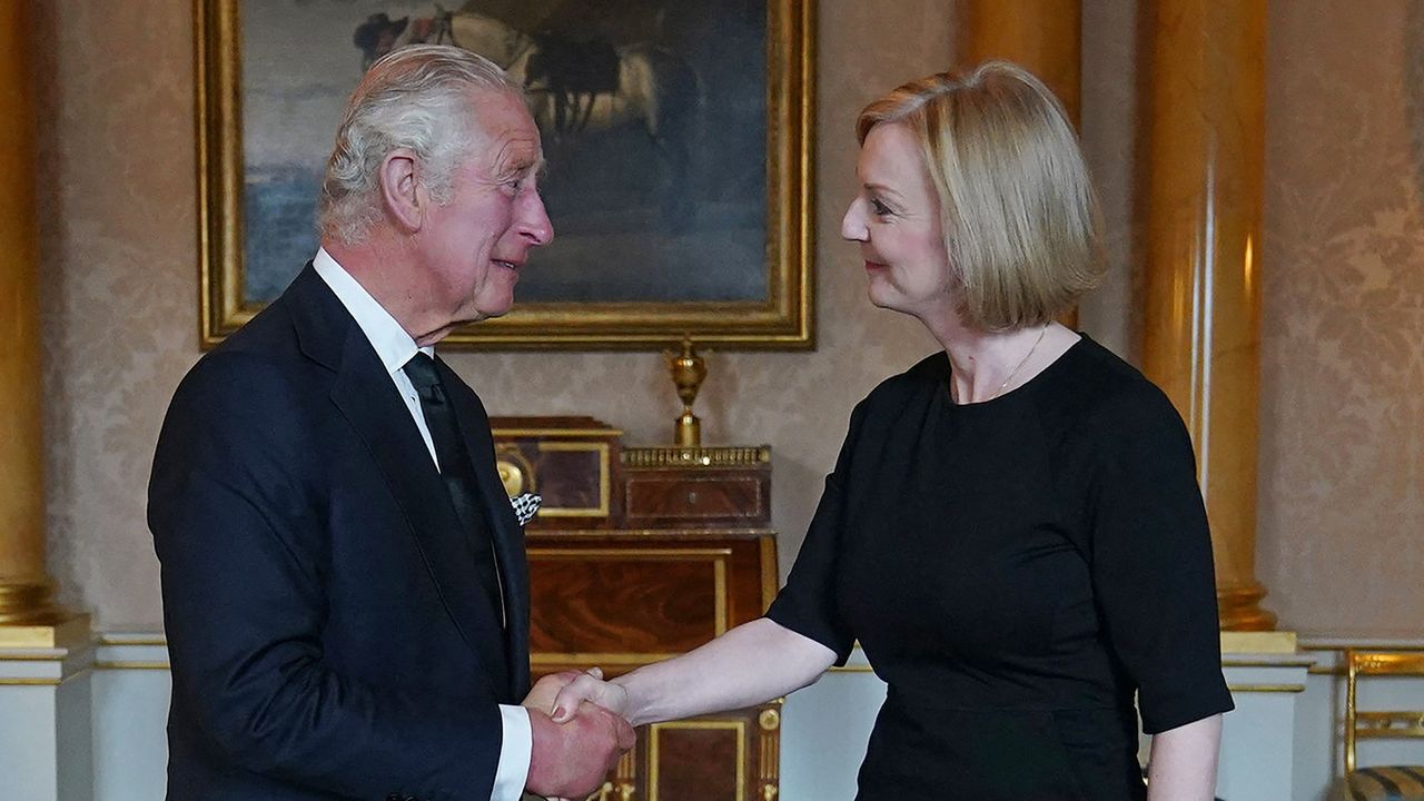 King Charles and Liz Truss