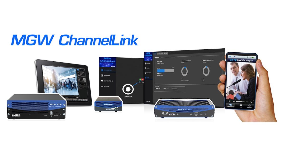 VITEC has announced its new MGW ChannelLink IP distribution gateway. 