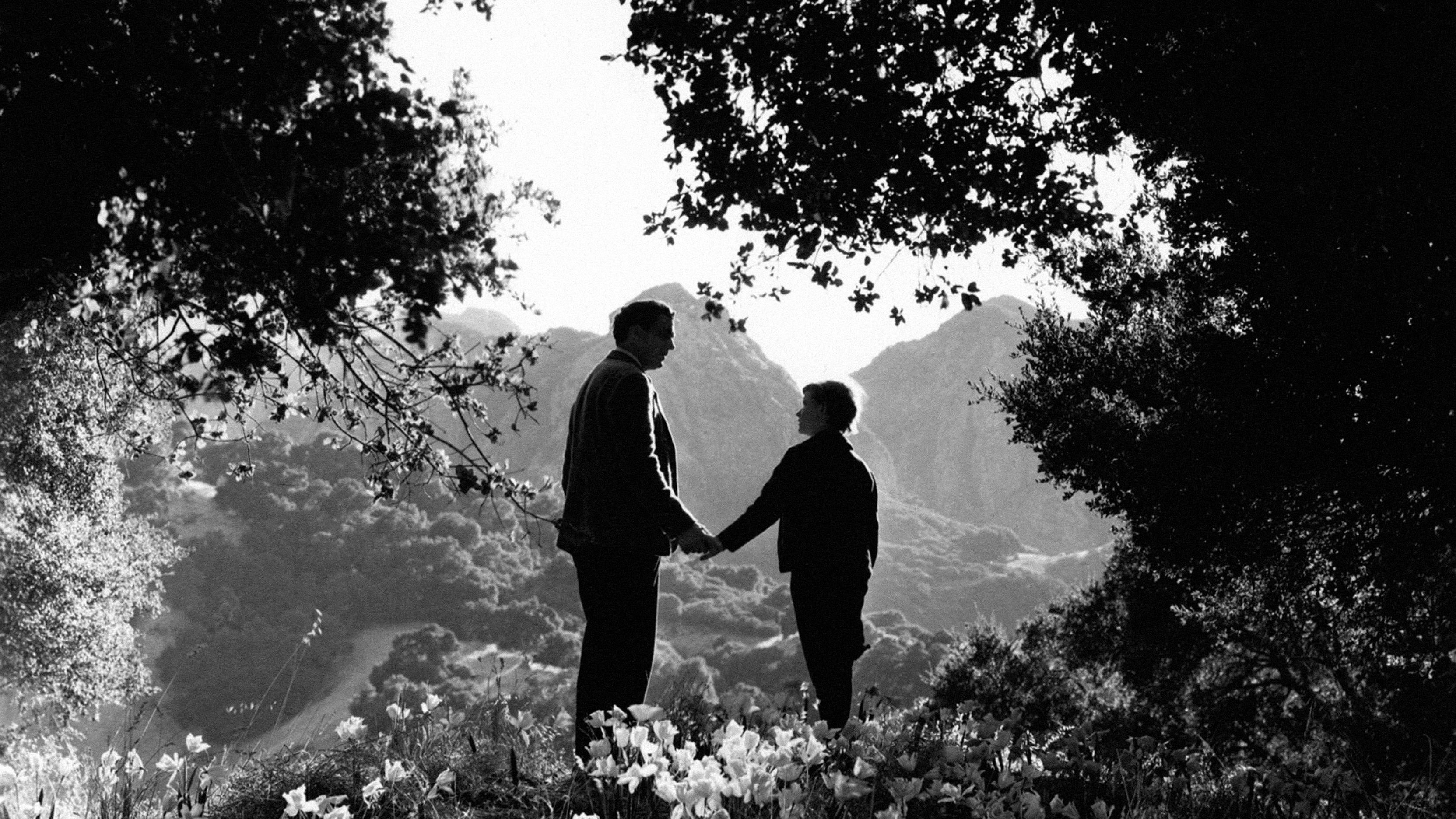 Walter Pidgeon and Roddy McDowell in How Green Was My Valley