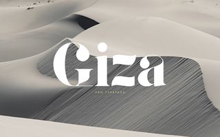 Giza Pro font