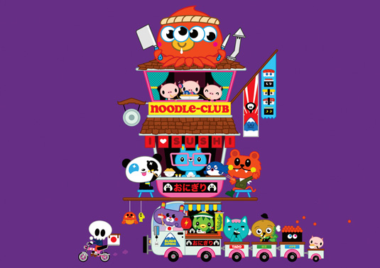 TADO: Asian illustration