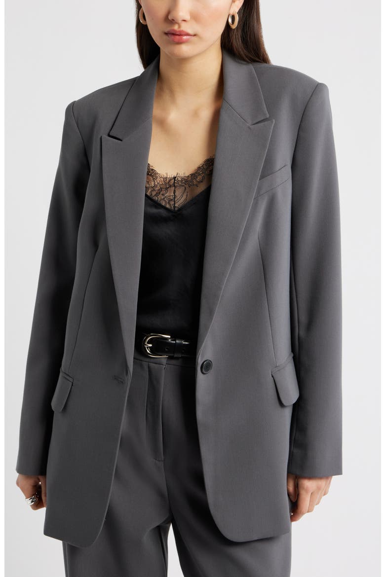 Icon Twill Relaxed Blazer