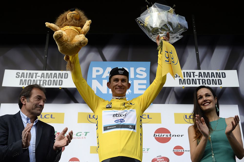 Michal Kwiatkowski held onto yellow again today.
