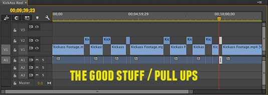 Pull ups gives a great visual representation on what works