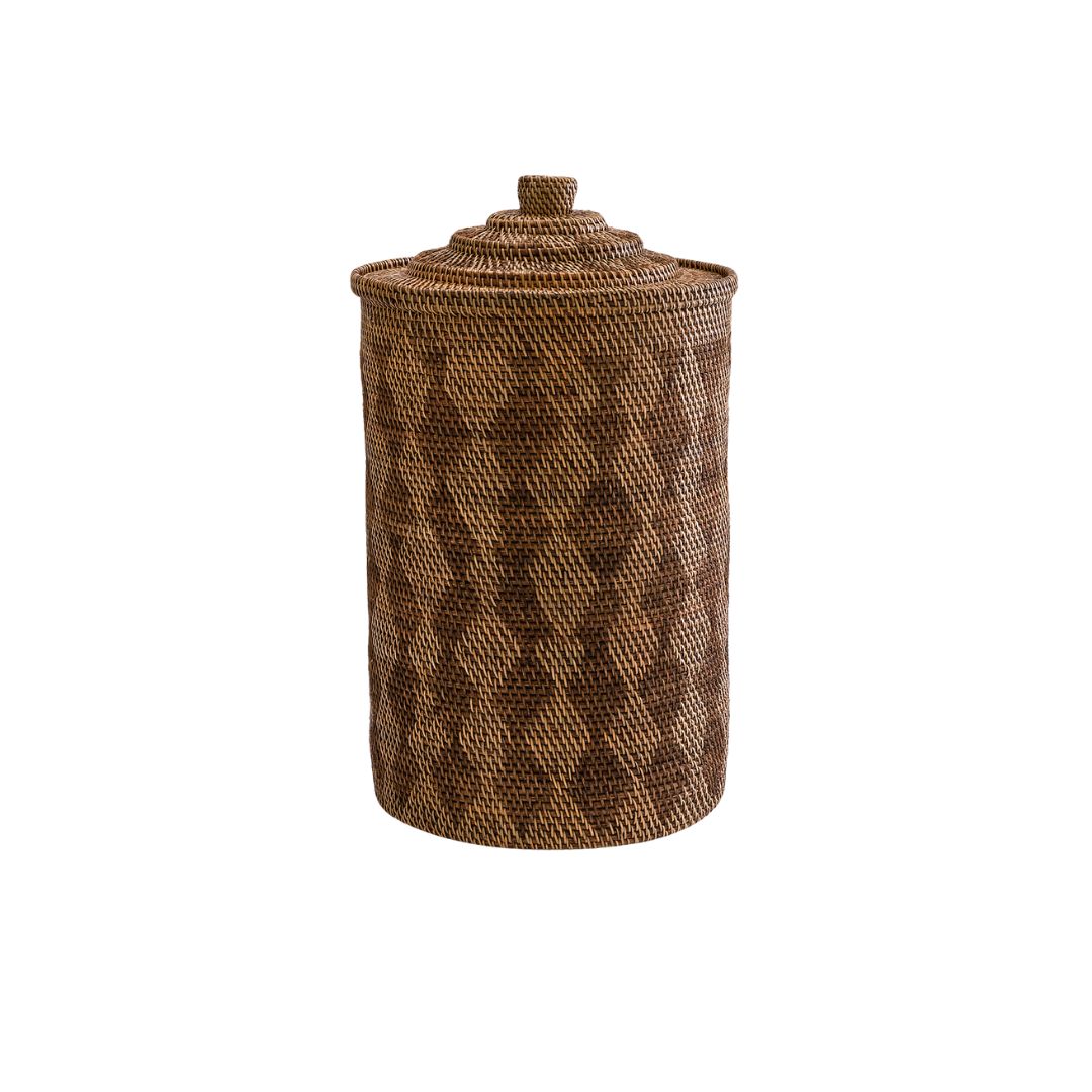 La Redoute, Basket in Woven Rattan Syan