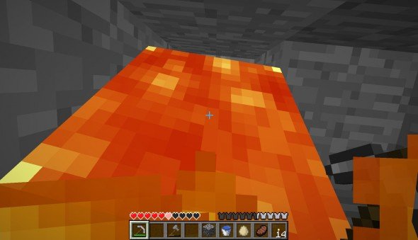 The Minecraft Experiment, day 7: When You Are Engulfed In Flames | PC Gamer