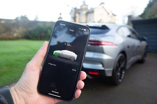 Jaguar I-Pace remote connect app