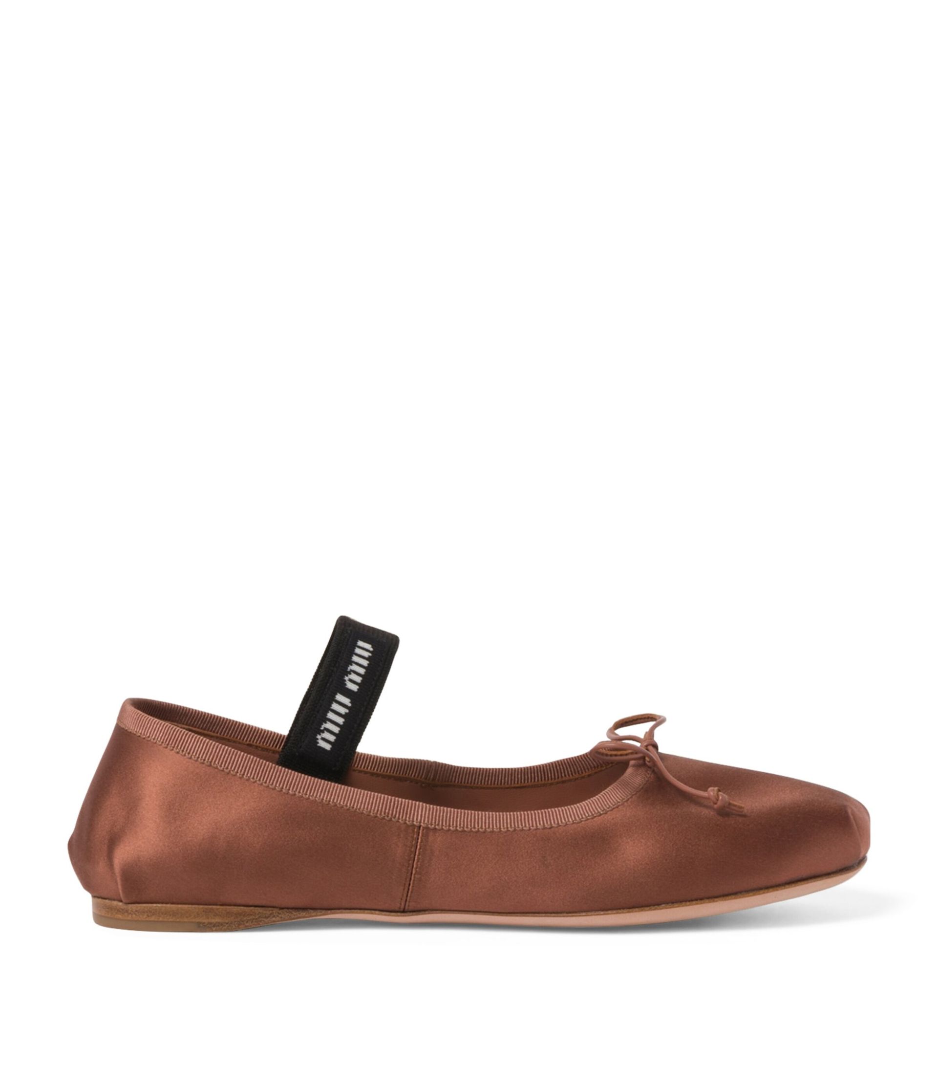 Satin Ballet Flats