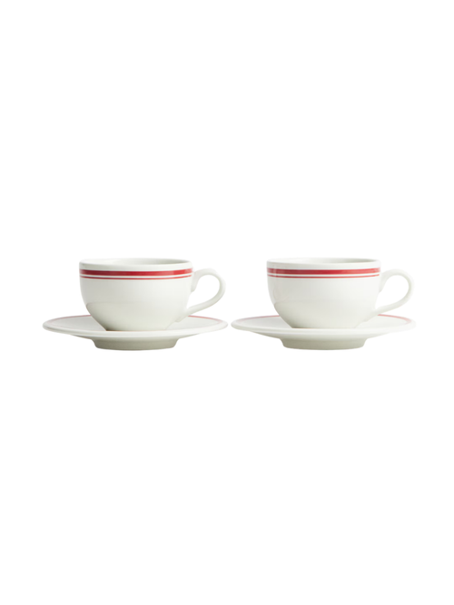 2-Pack Cappuccino Cup and Saucer