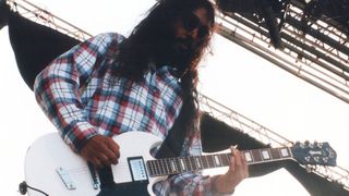 Kim Thayil live onstage at Lollapalooza in 1992