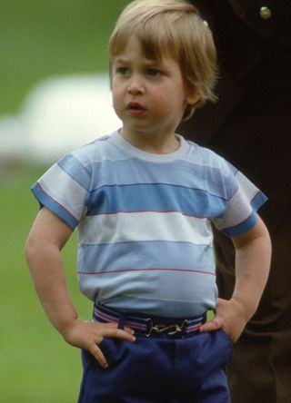 Prince William in 1985
