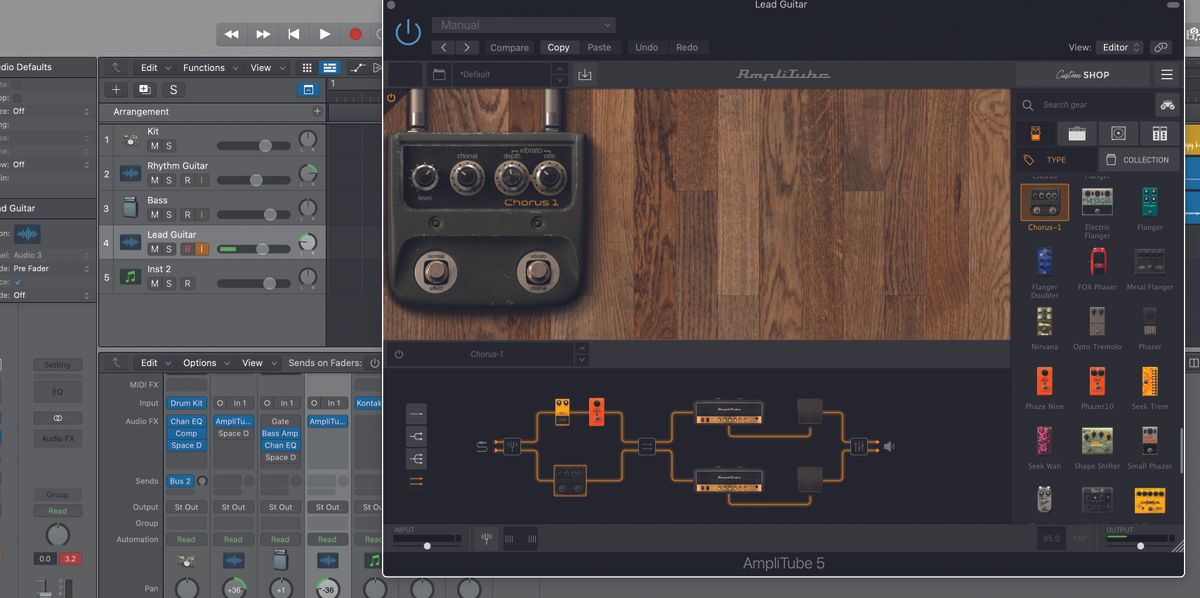 How to use effects pedals in Amplitube 5 MusicRadar