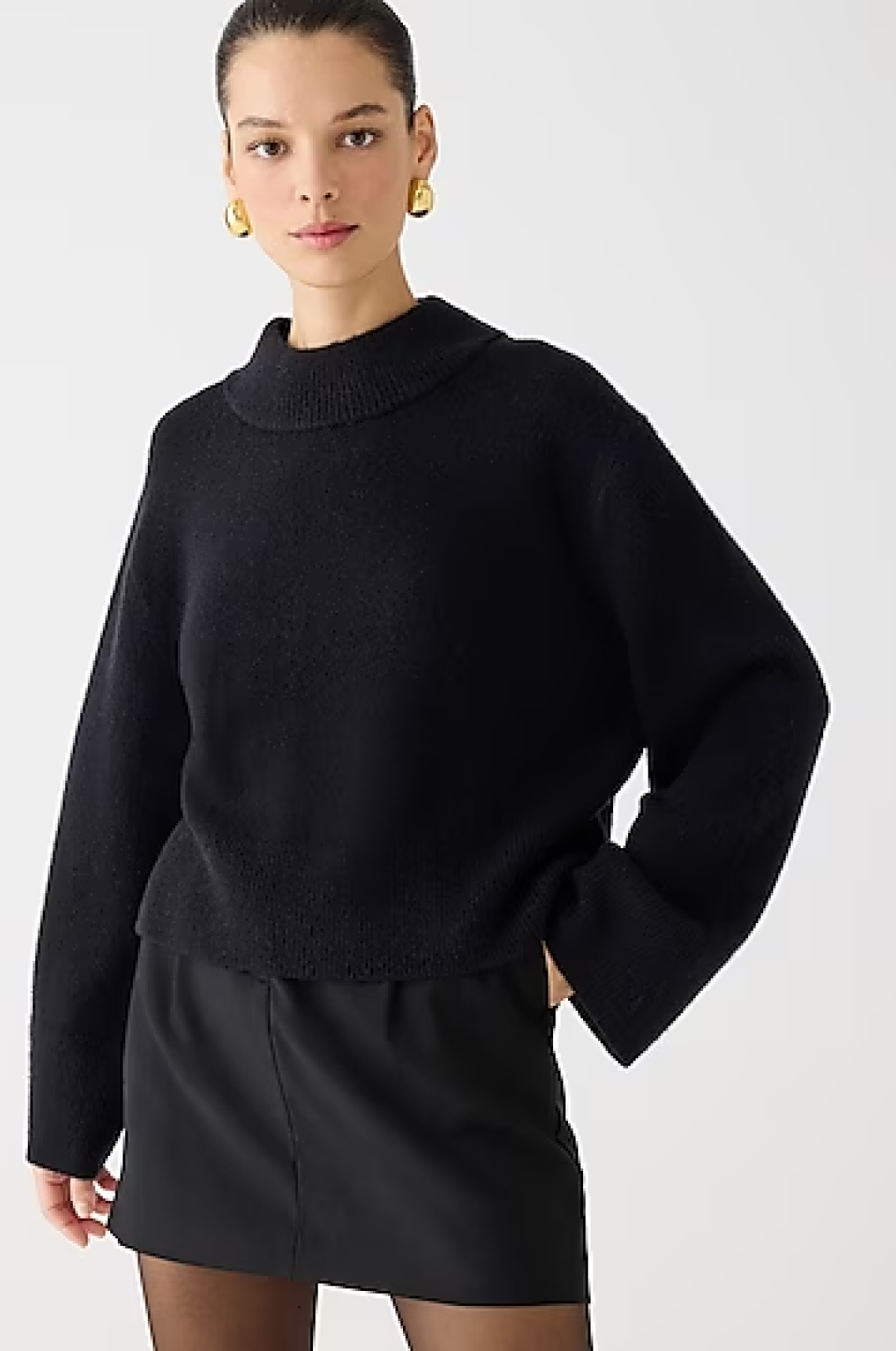 J.Crew Chunky Crewneck Sweater in Supersoft Yarn