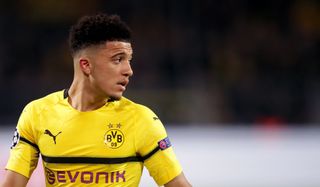Jadon Sancho' second season at Borussia Dortmund ended with him named in the Bundesliga team of the year