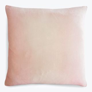 Ombre Velvet Pillow, Blush