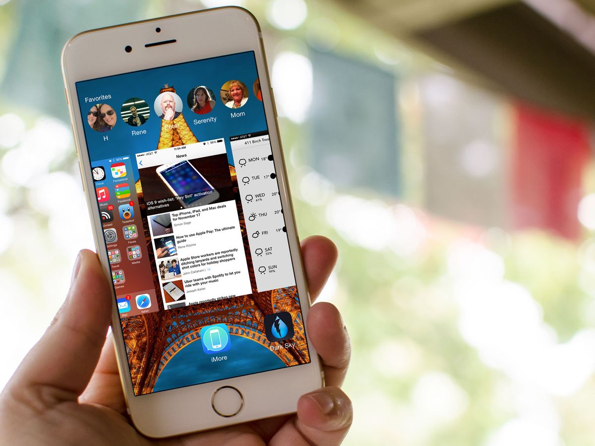 How to hide recent and favorite contacts on the app switcher screen iMore