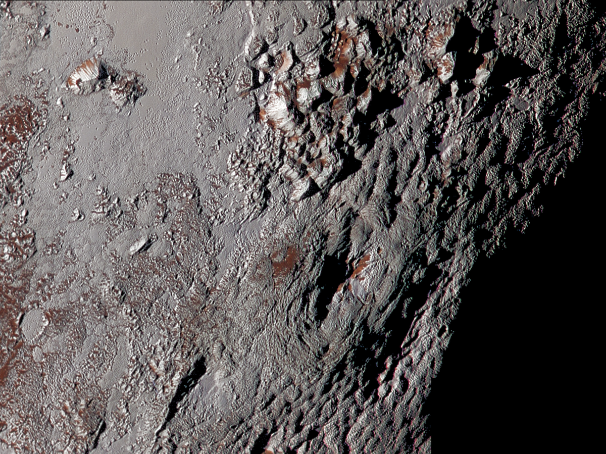 rocks on the surface