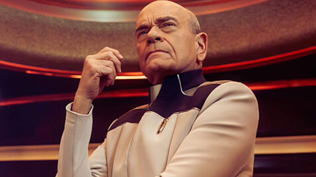 The Doctor in deep thought. 