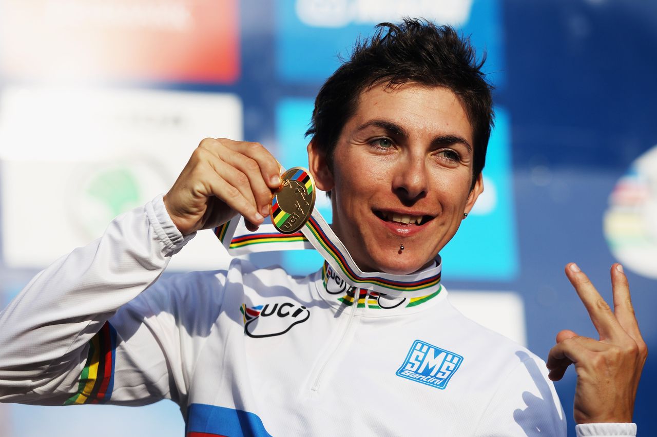 Giorgia Bronzini won the world championships twice