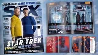 The cover of SFX 407 and some of the features inside.