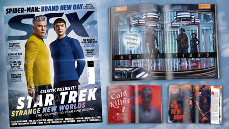 The cover of SFX 407 and some of the features inside.