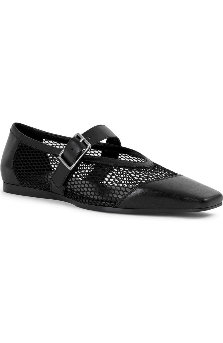 Wioletta Mesh Mary Jane Flat