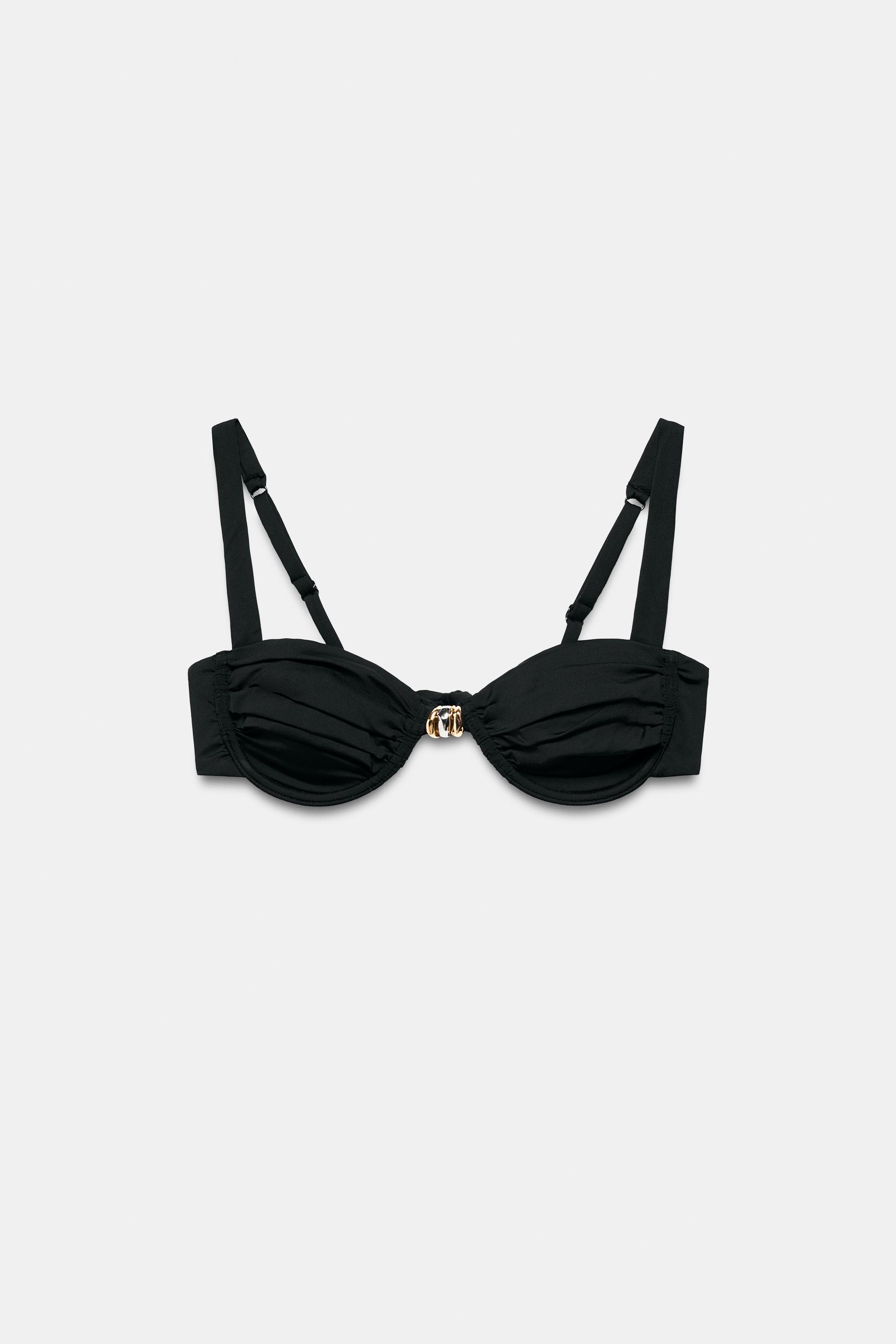 Underwire Mixed-Piece Bikini Top