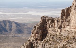 Guadalupe Mountains.