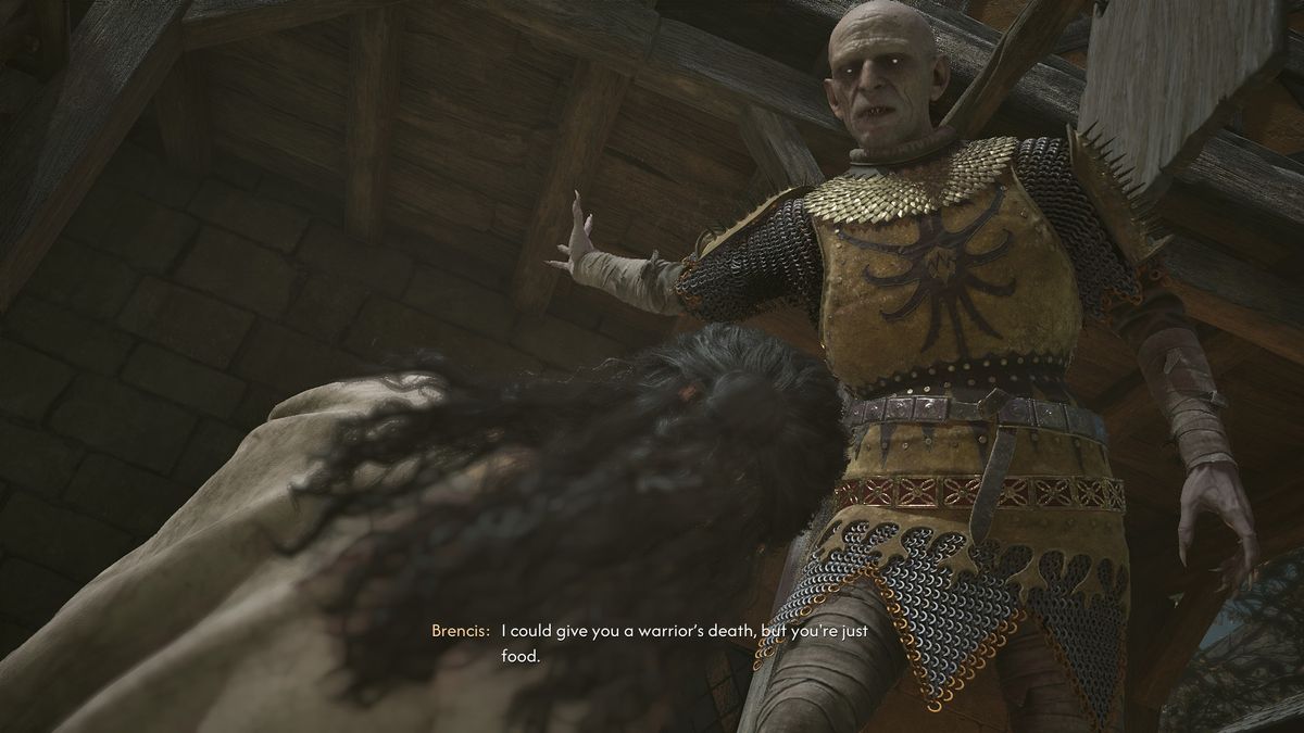 Blood of Dawnwalker endings - Coen killing Marat