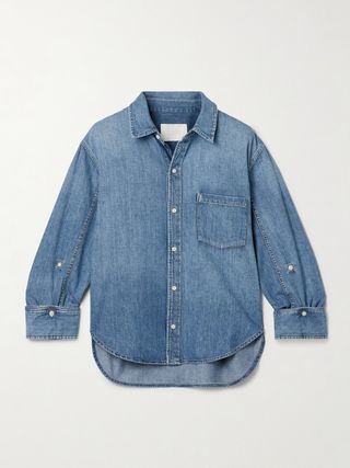 Kayla Cotton-Chambray Shirt