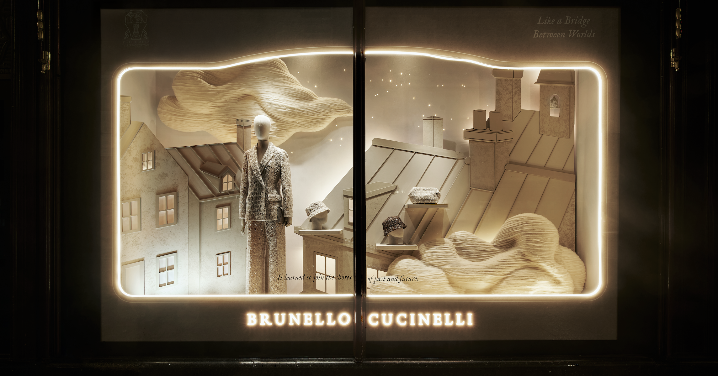 Brunello Cucinelli Harrods Festive Takeover
