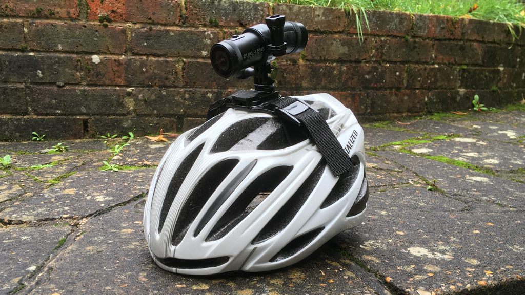 Techalogic DC1 Helmet Camera (Front and Rear Facing) review neat design but too heavy in use
