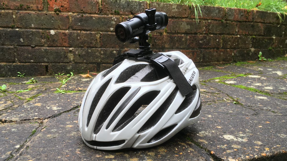 Techalogic DC1 Helmet Camera (Front and Rear Facing) review neat