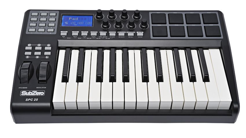 SubZero SPC25 MIDI Controller review | MusicRadar