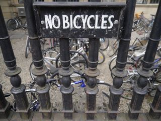 No bikes