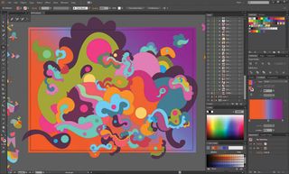 How to design an abstract collage-style pattern | Creative Bloq