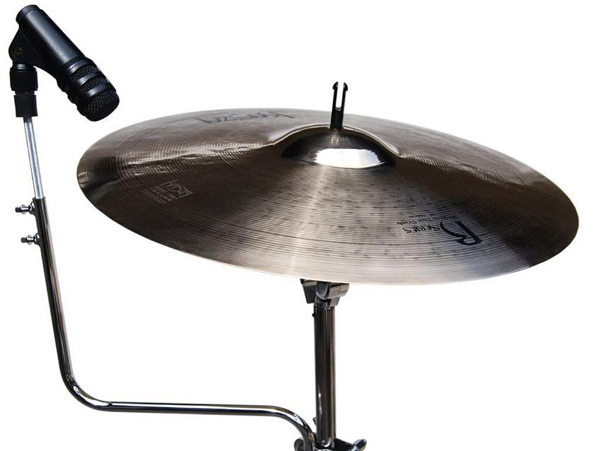 The AHCYM snare/cymbal mount.