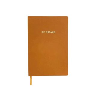 notebook, big dreams journal