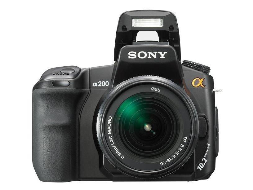 Hands On Sony Alpha A200 Dslr Techradar